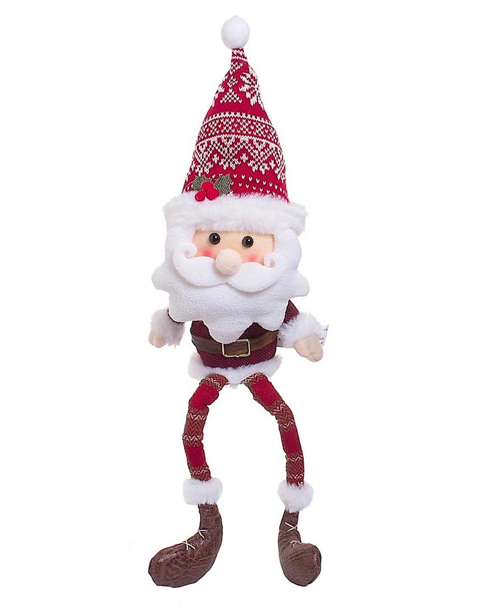 Darice Santa Claus Christmas Character Shelf Sitter Decoration