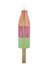 Kurt Adler Ice Rocket Pop Popsicle Ornament - Orange Red Green