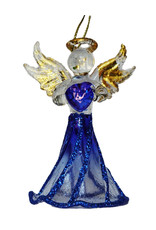 Kurt Adler Crystal Birthstone Angel Ornaments SEPTEMBER