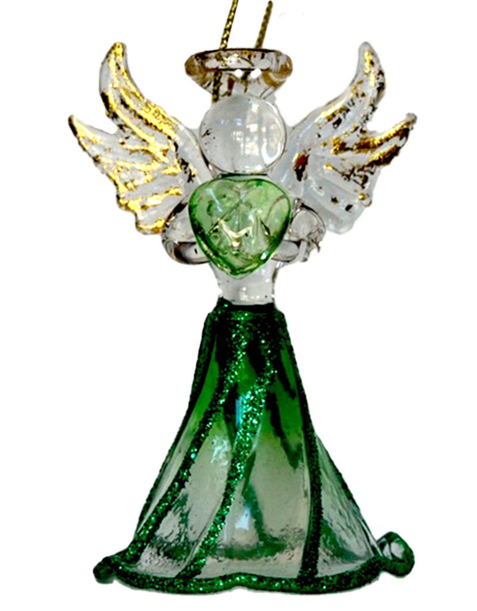 Kurt Adler Crystal Birthstone Angel Ornaments MAY