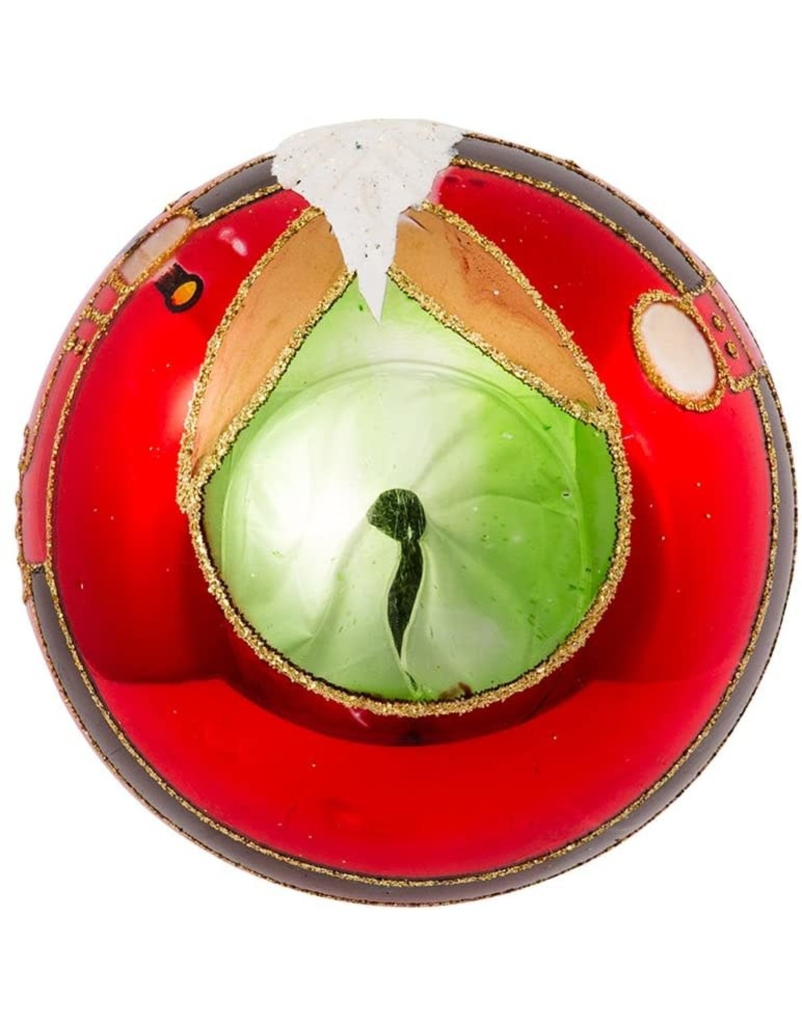 Kurt Adler Christmas Glass Nutcracker Ball Ornaments 80MM