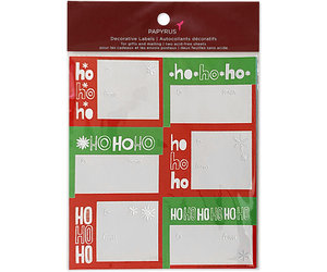 Papyrus Christmas Gift Labels 12 To From Ho Ho Ho Gift Labels 3x2 - Digs N  Gifts