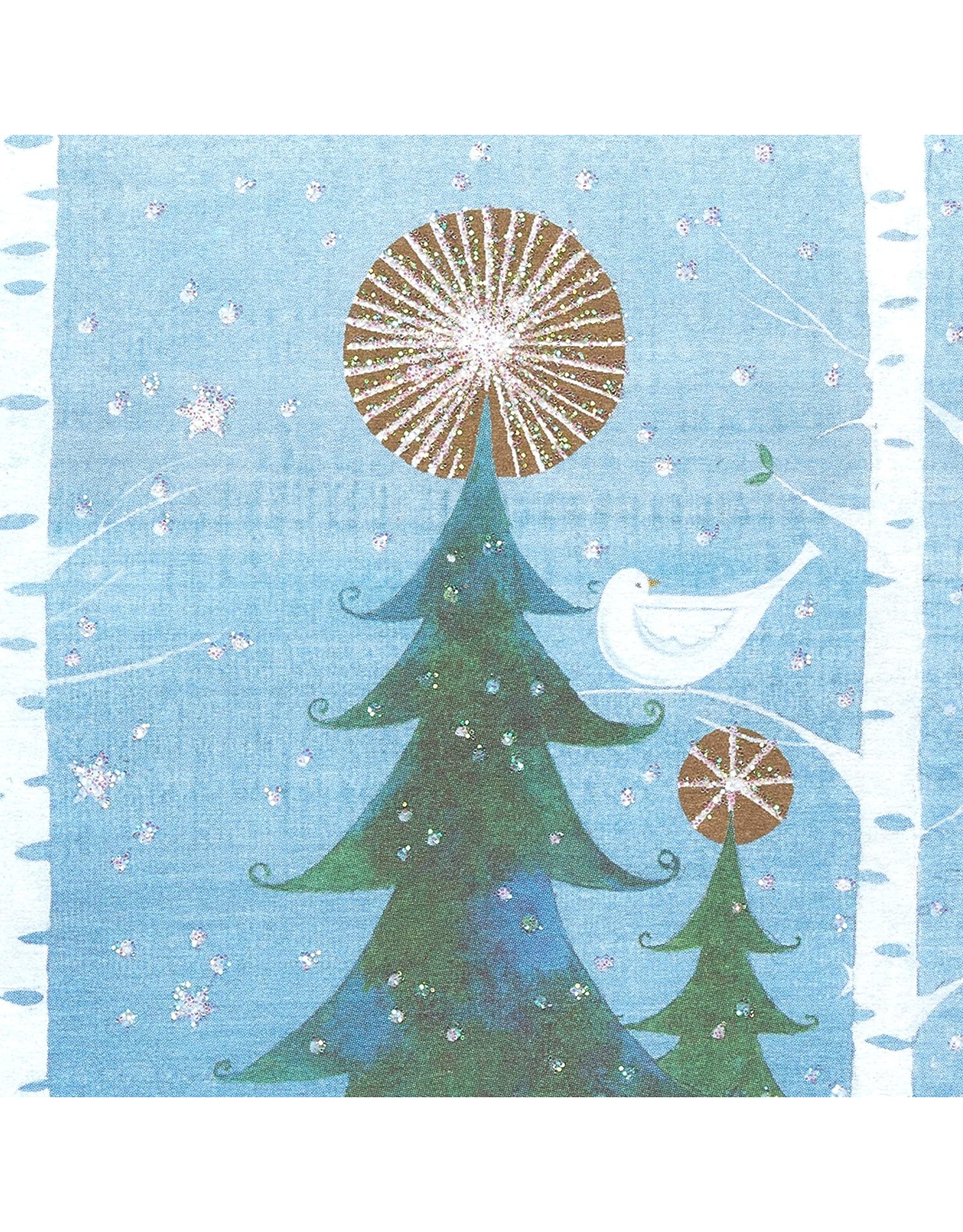 PAPYRUS® Boxed Christmas Cards 20pk Holiday Snowbird And Tree