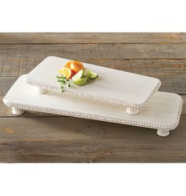 Mud Pie Beaded Serving Boards Set of 2