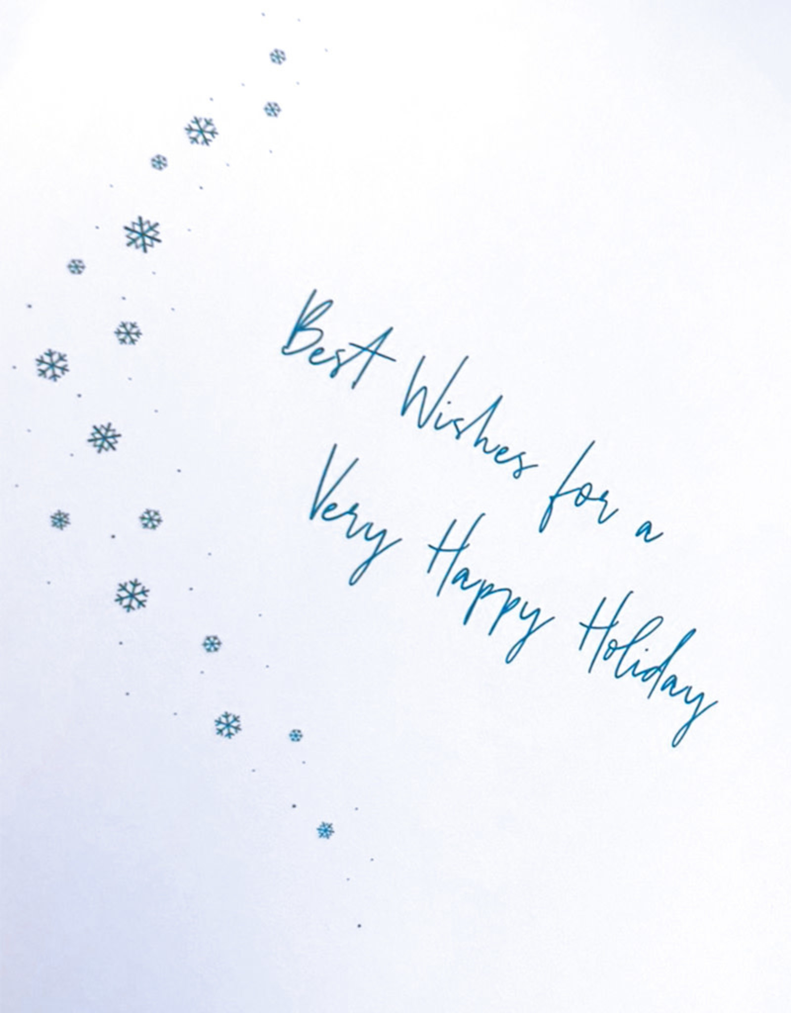 PAPYRUS® Boxed Christmas Cards Laser-Cut Snowflake Icy Ombre 8pk