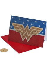 PAPYRUS® Birthday Card Wonder Woman Patch