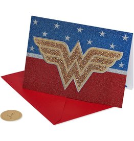 PAPYRUS® Birthday Card Wonder Woman Patch