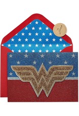 PAPYRUS® Birthday Card Wonder Woman Patch