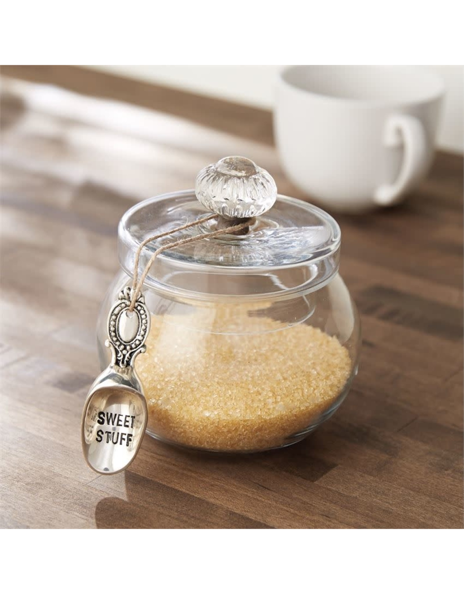 Mud Pie Glass Door Knob Sweets Jar