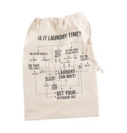 Mud Pie Instructional Laundry Storage Tote | Flow Chart