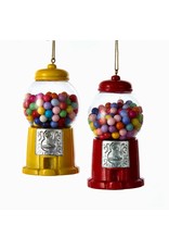 Kurt Adler Gumball Machine Ornaments Set of 2 Assorted