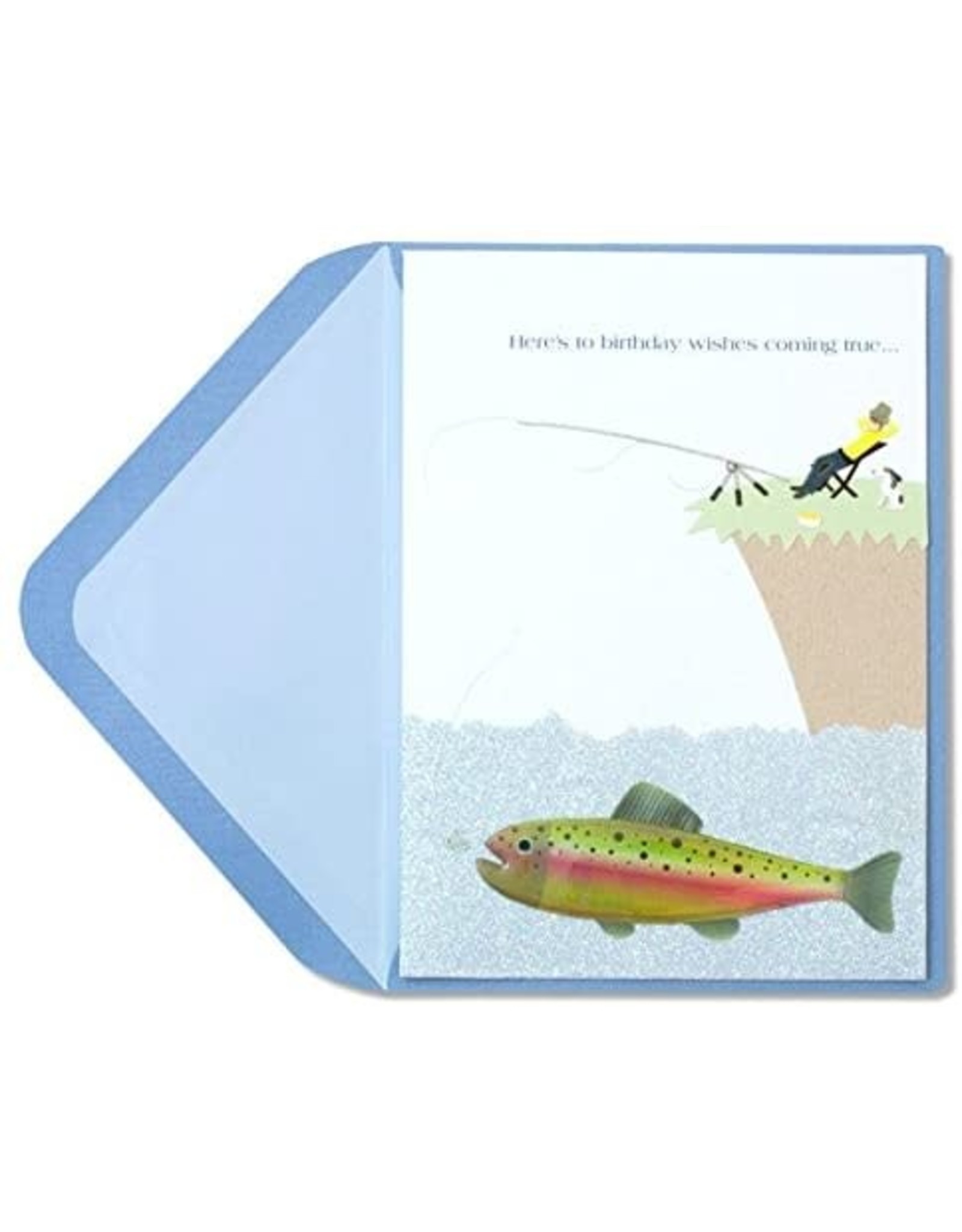 PAPYRUS® Birthday Card Man Fishing