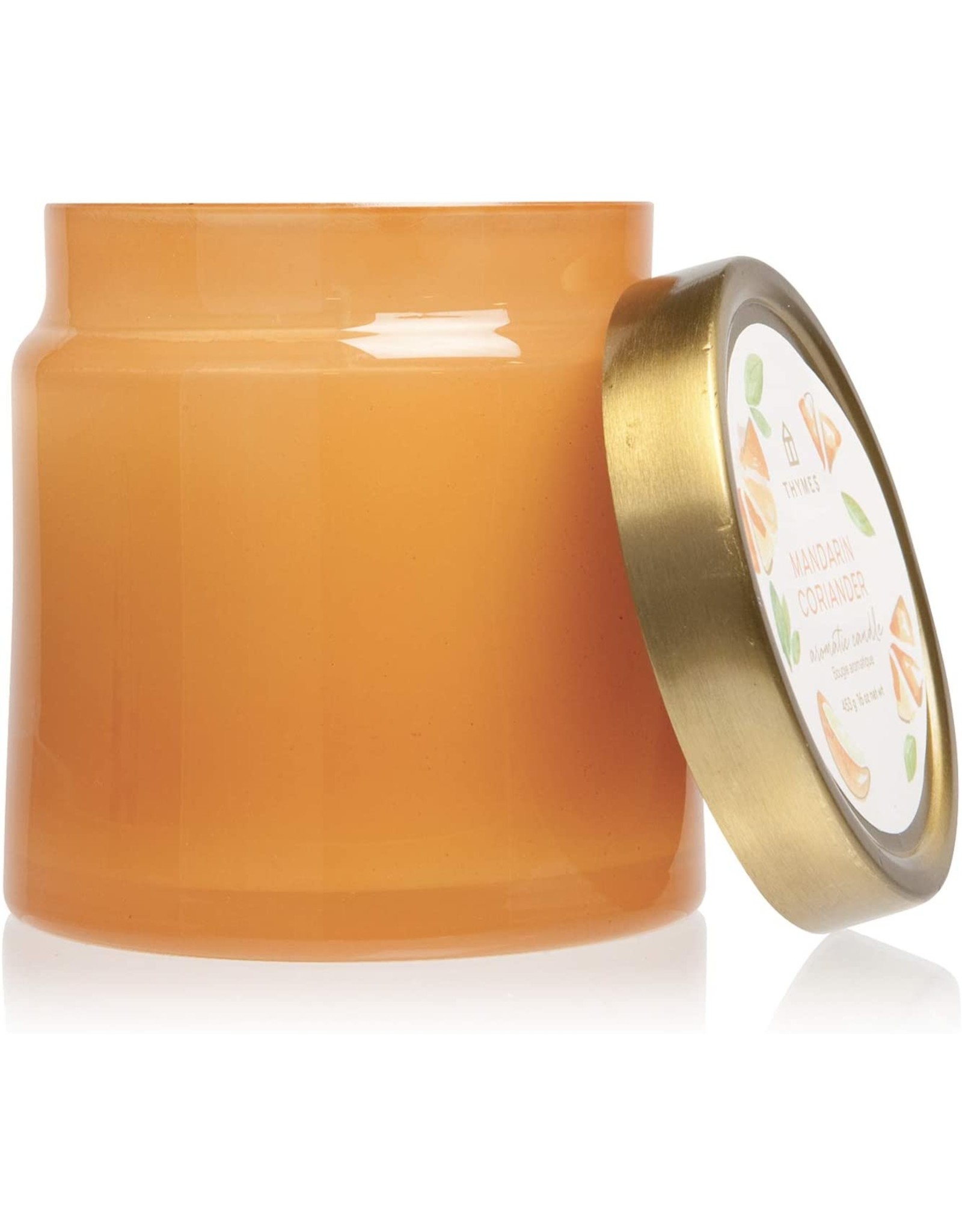 Mandarin Coriander Candles Glass Jar Statement Candle 16 Oz