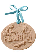 DIGS-N-GIFTS Florida  Sand Christmas Ornament