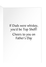 Caspari Fathers Day Cards Whiskey Father's Day Card
