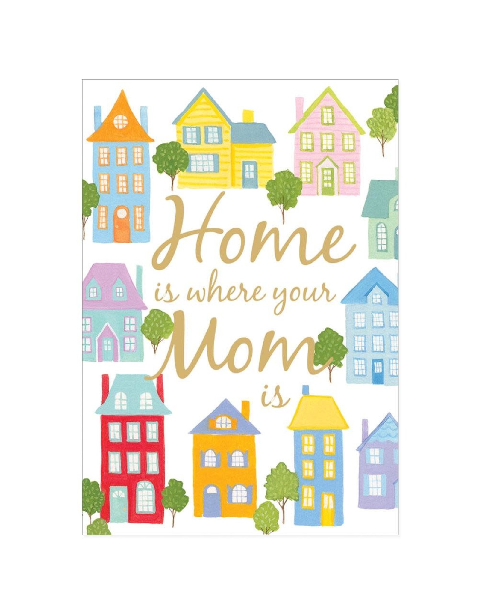 Caspari Mothers Day Cards Home Is Where Mom Is Mother's Day Card