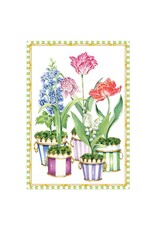 Caspari Mothers Day Cards Flower Pots Mother's Day Card