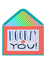 PAPYRUS® Congratulations Card Hooray For You