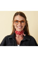 Reading Glasses Monterey Bay Honey Tortoise-Teal +3.50