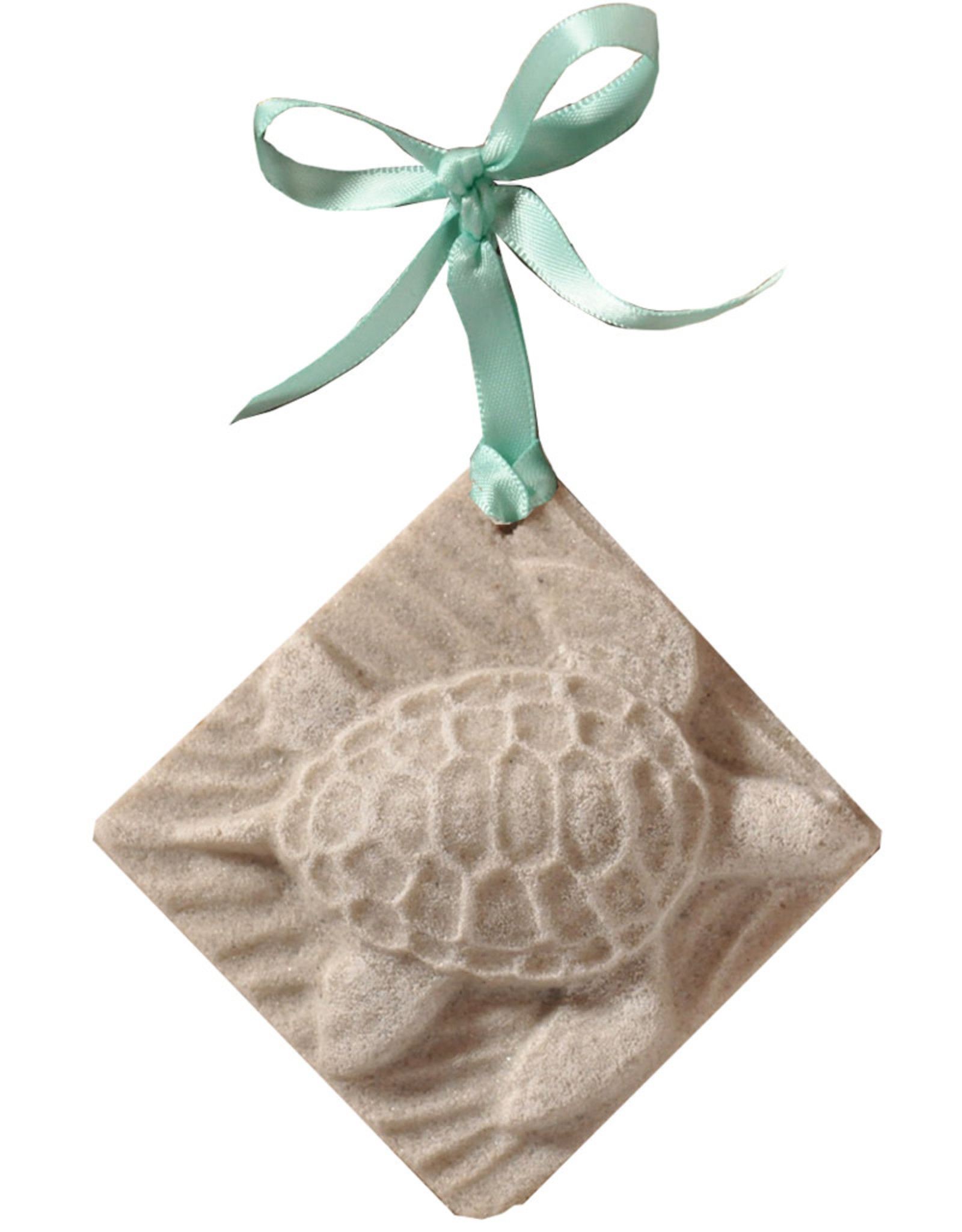 DIGS-N-GIFTS Sea Turtle Sand Christmas Ornament