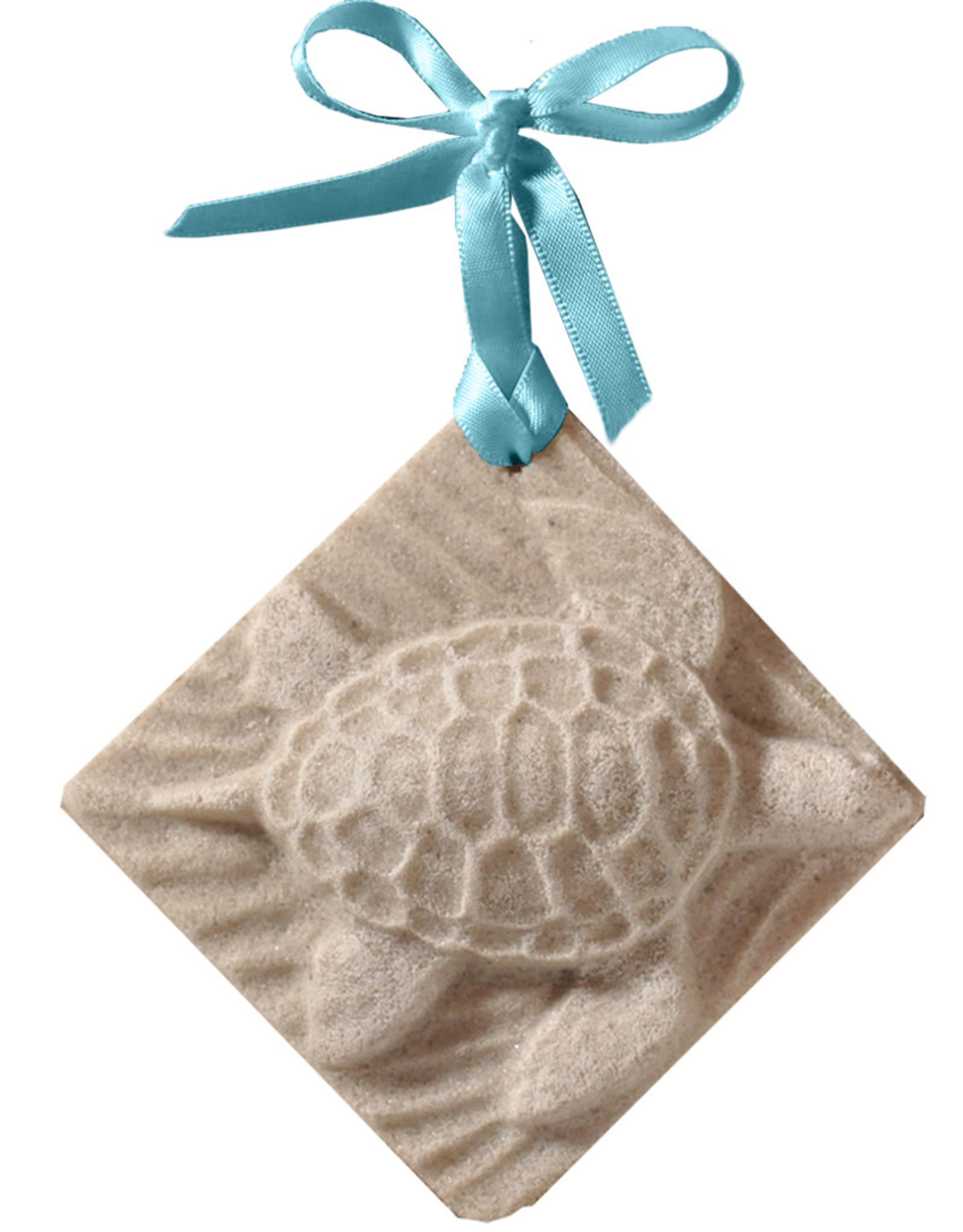 DIGS-N-GIFTS Sea Turtle Sand Christmas Ornament