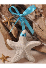 DIGS-N-GIFTS Starfish Sand Christmas Ornament