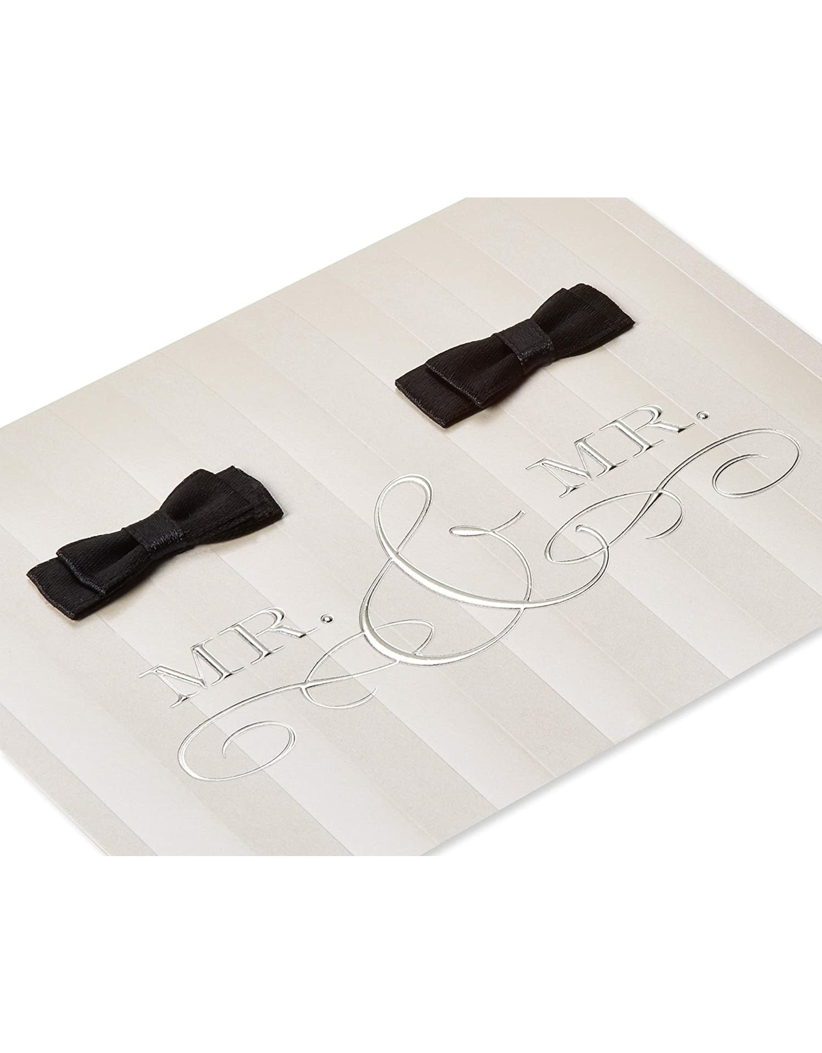 PAPYRUS® Same Sex Wedding Card Mr. And Mr. Groom Bow Ties