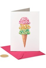 PAPYRUS® Birthday Card Gem Ice Cream Cone