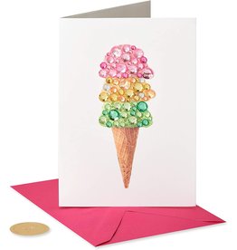 PAPYRUS® Birthday Card Gem Ice Cream Cone