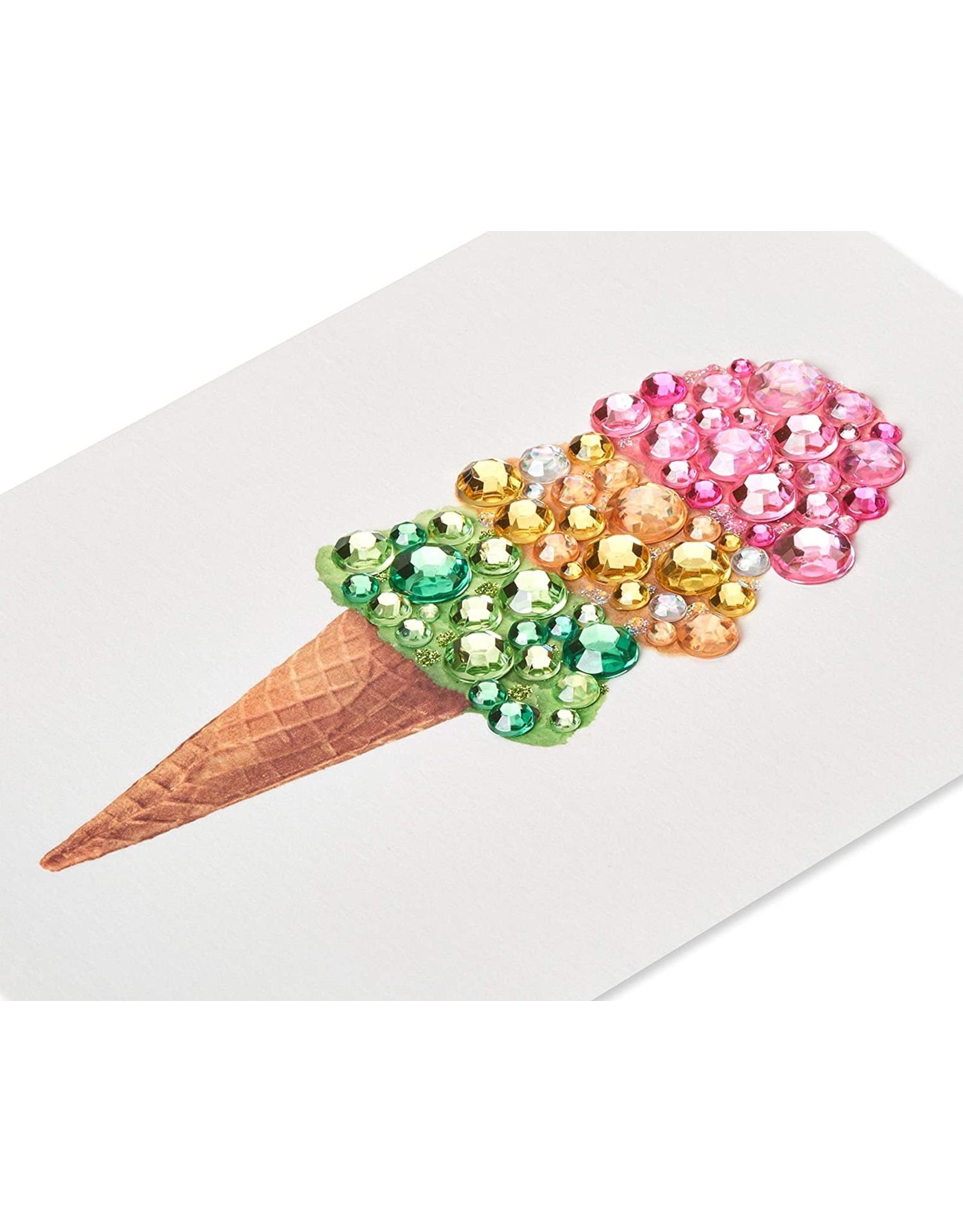 PAPYRUS® Birthday Card Gem Ice Cream Cone