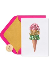 PAPYRUS® Birthday Card Gem Ice Cream Cone