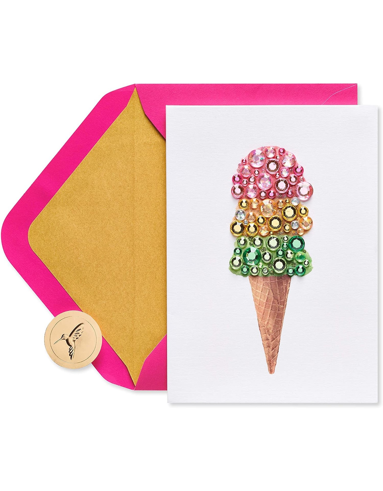 PAPYRUS® Birthday Card Gem Ice Cream Cone