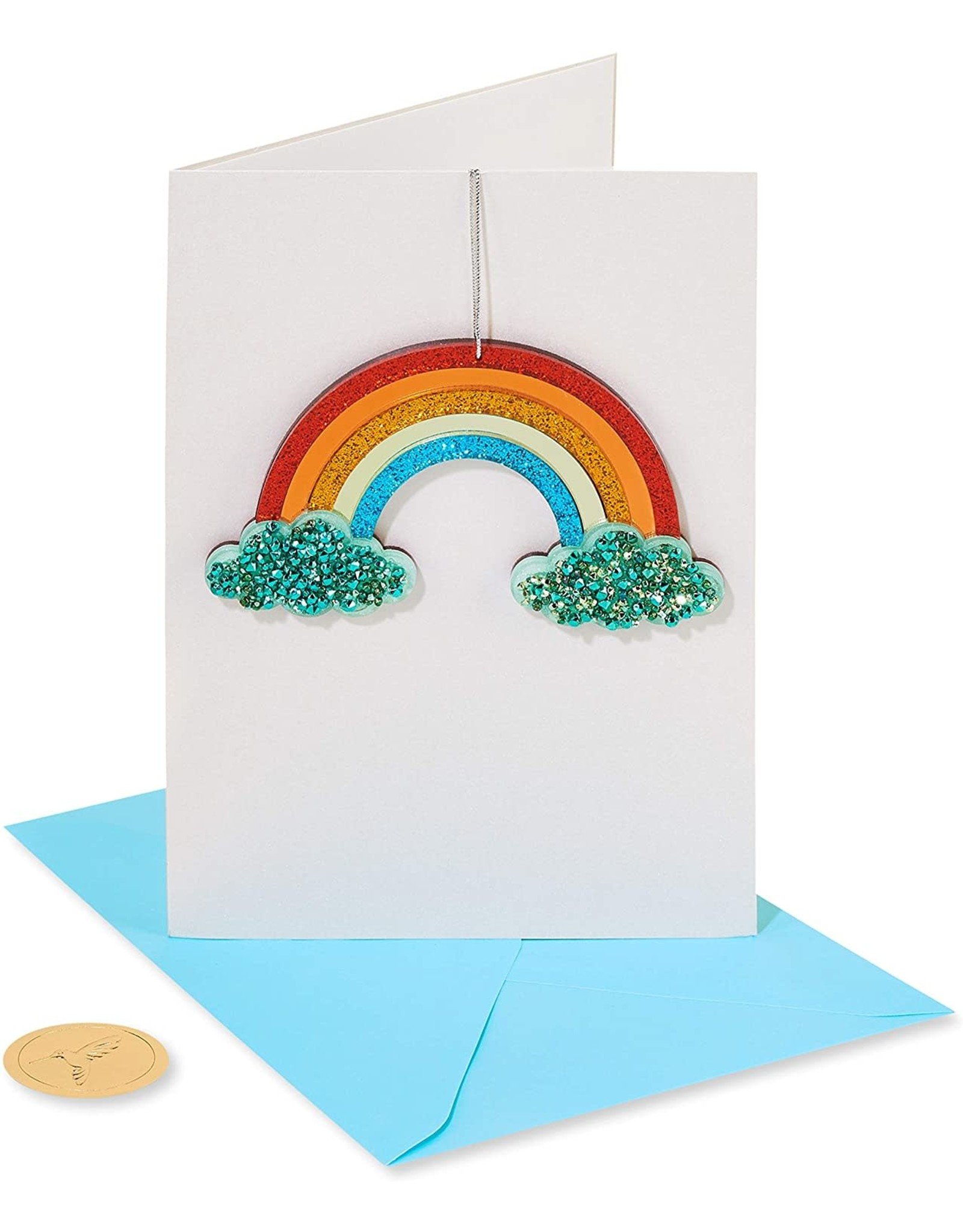 PAPYRUS® Birthday Card With Acrylic Rainbow to Hang