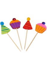 Papyrus Party Picks 12pk Cupcakes And Party Hats