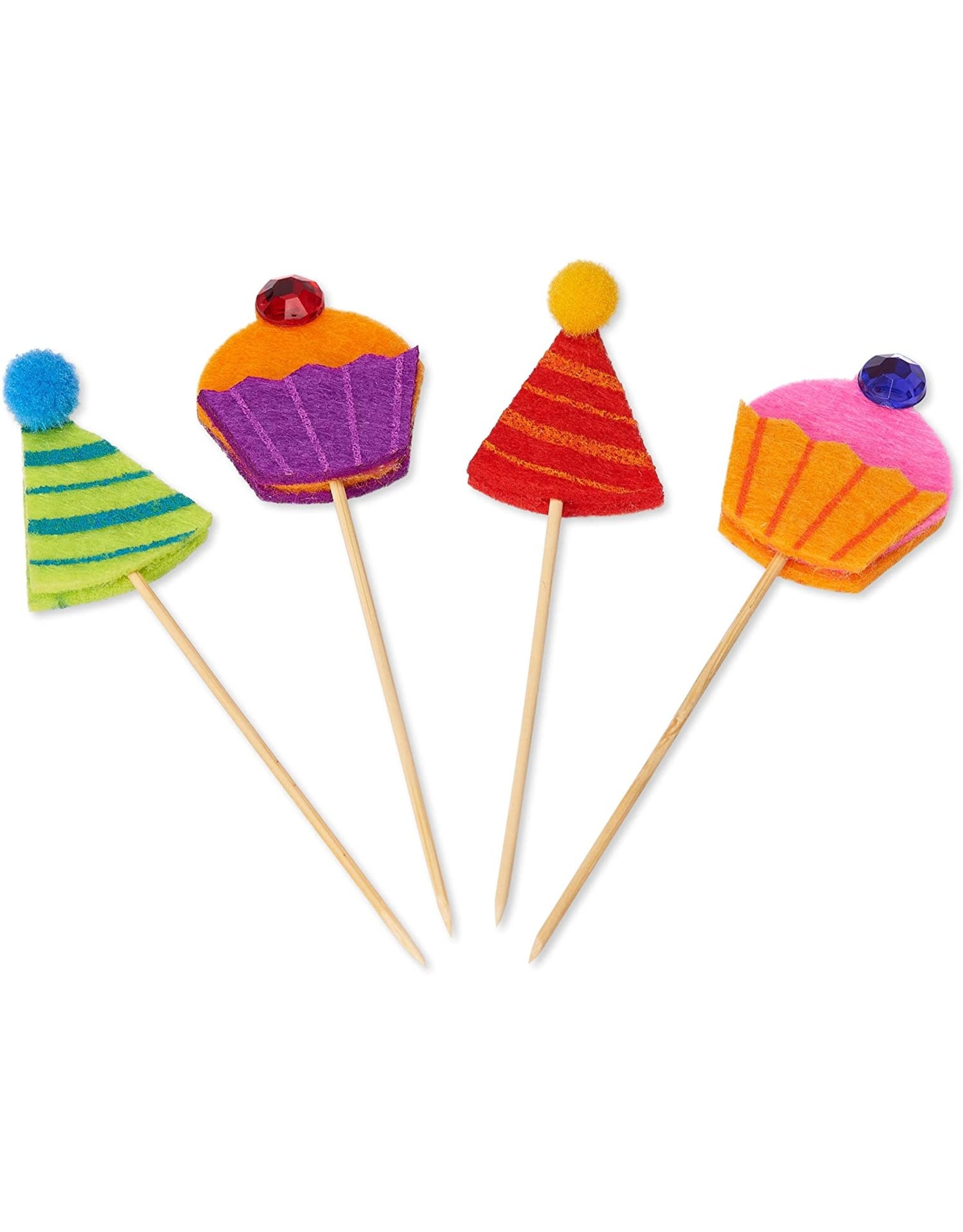 Papyrus Party Picks 12pk Cupcakes And Party Hats