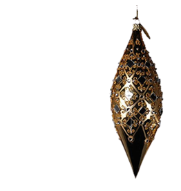 Katherine's Collection Gold Natale Diamond Ornament - D