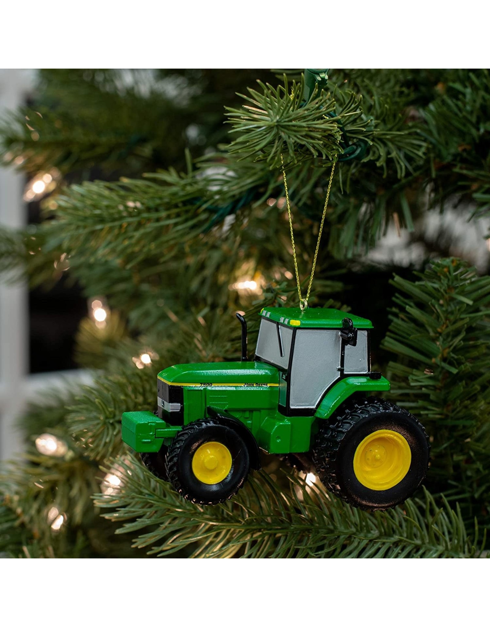 Kurt Adler John Deere Tractor 7800 Series Farming Christmas Ornament