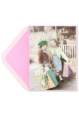 PAPYRUS® Birthday Card 2 Girls Shopping