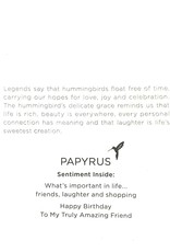 PAPYRUS® Birthday Card 2 Girls Shopping