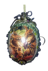 Katherine's Collection Easter Egg Ornament Hanging Decor 4 inch