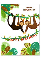 PAPYRUS® Birthday Cards For Husband Monkey Around Card