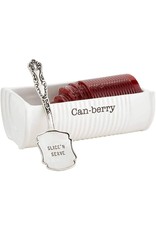 Mud Pie Can-Berry Dish 2 Piece Set Cranberry Dish W Spatula
