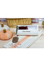 Mud Pie Can-Berry Dish 2 Piece Set Cranberry Dish W Spatula