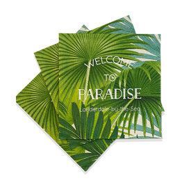 Caspari Lauderdale-By-The-Sea Cocktail Napkins 24pk Paradise