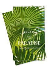 Caspari Lauderdale-By-The-Sea Guest Towel Napkins 18pk Paradise