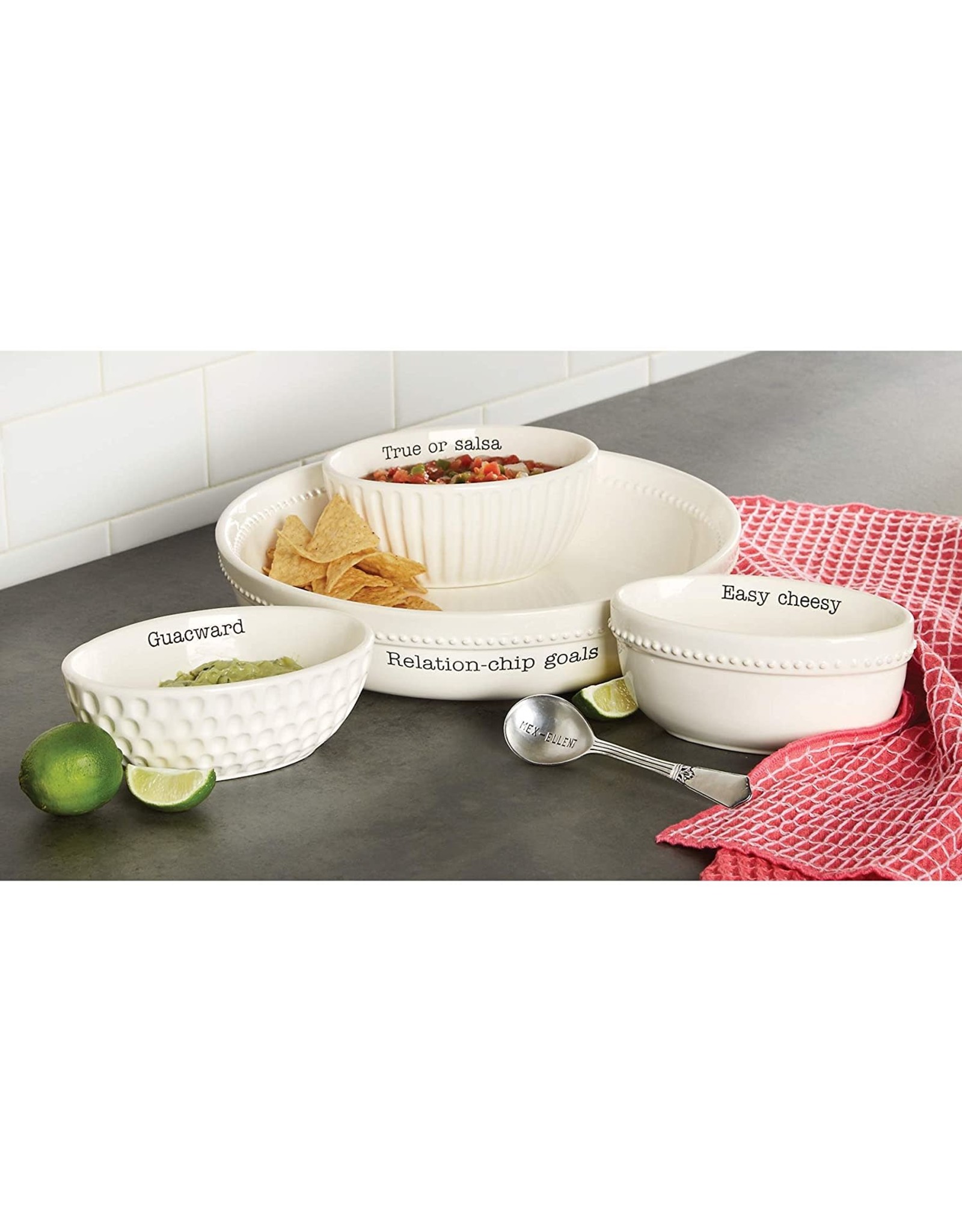 Mud Pie Chip N Dip Sets Fiesta Medley Set