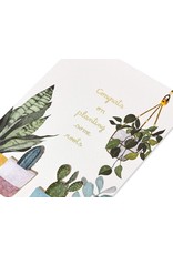 PAPYRUS® Congratulations Card For New Home - House Plants
