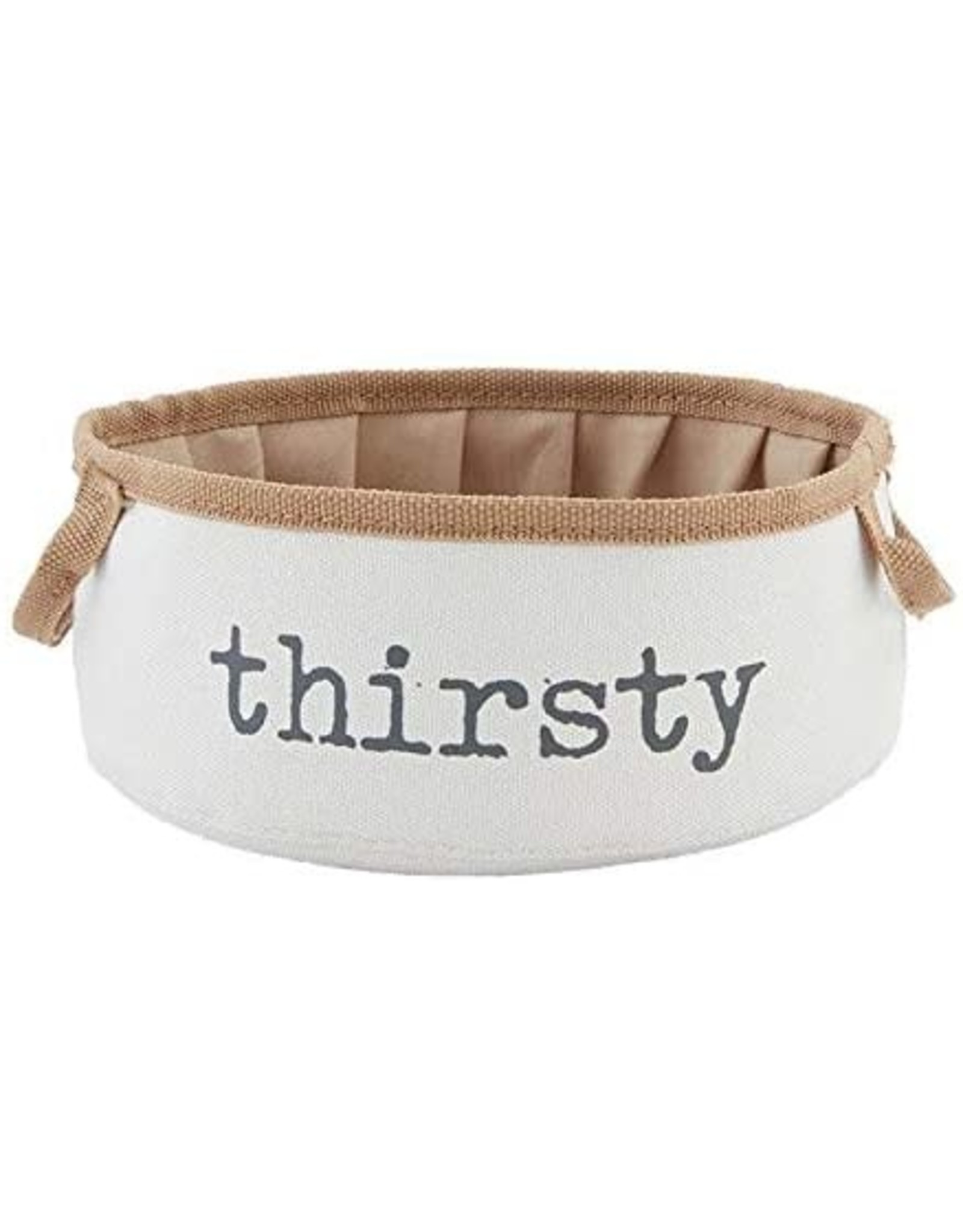 Mud Pie Travel Pet Bowls Set With Carrying Case