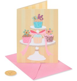 PAPYRUS® Birthday Card Sweet 16 Cupcakes