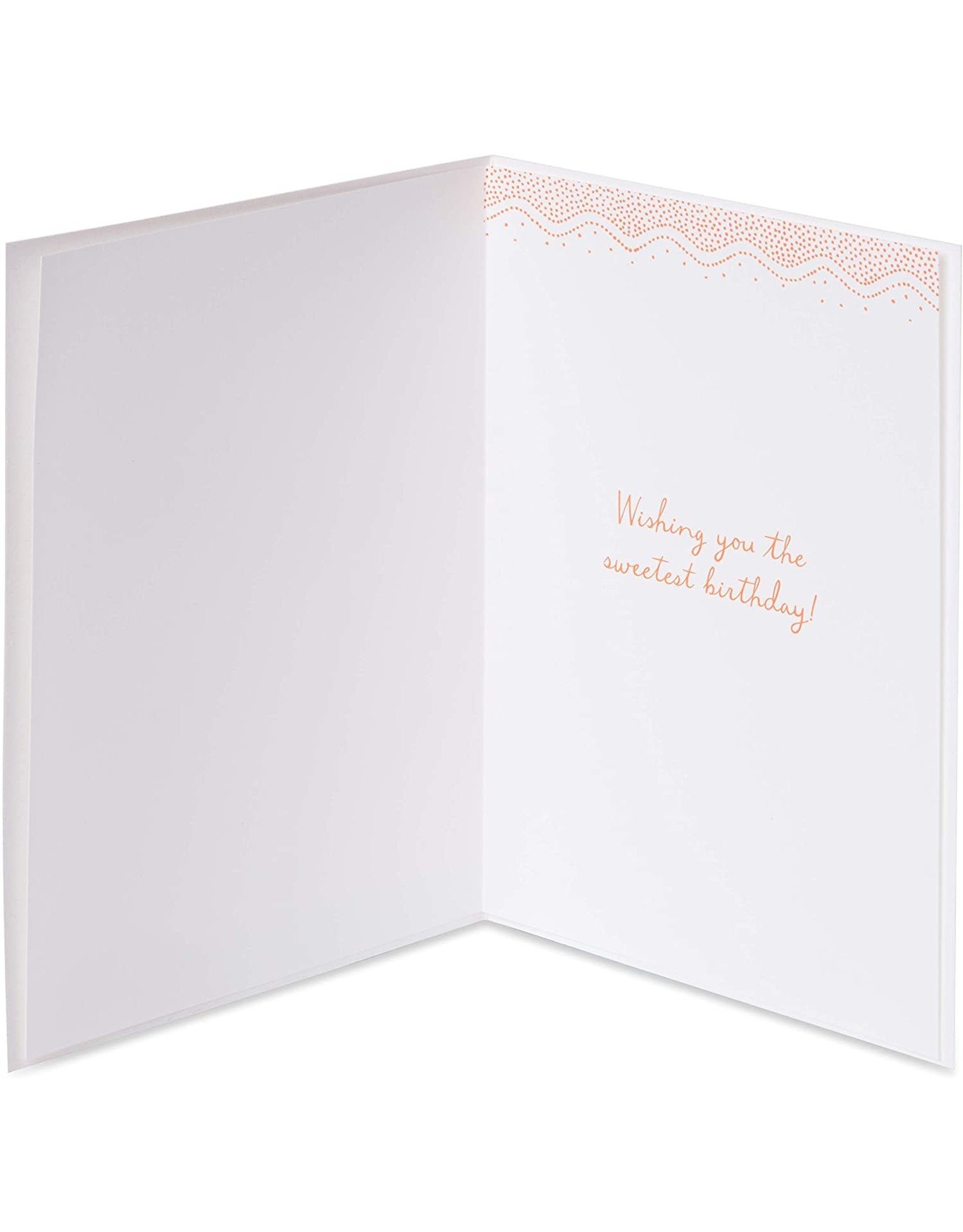 PAPYRUS® Birthday Card Pineapple Floral On Orange